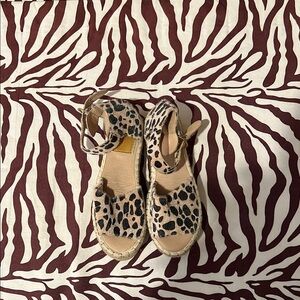 Leopard Print Sandals